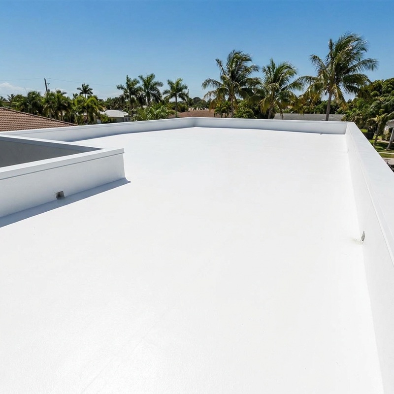 Elastomeric roof coating in New Smyrna Beach FL