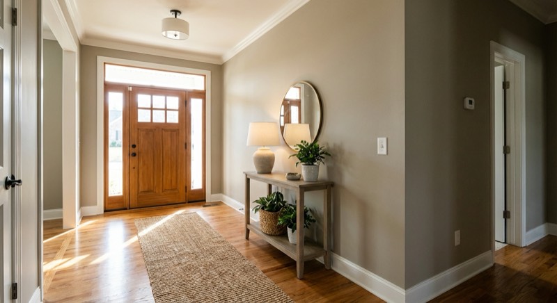 Trim and crown molding painting New Smyrna Beach